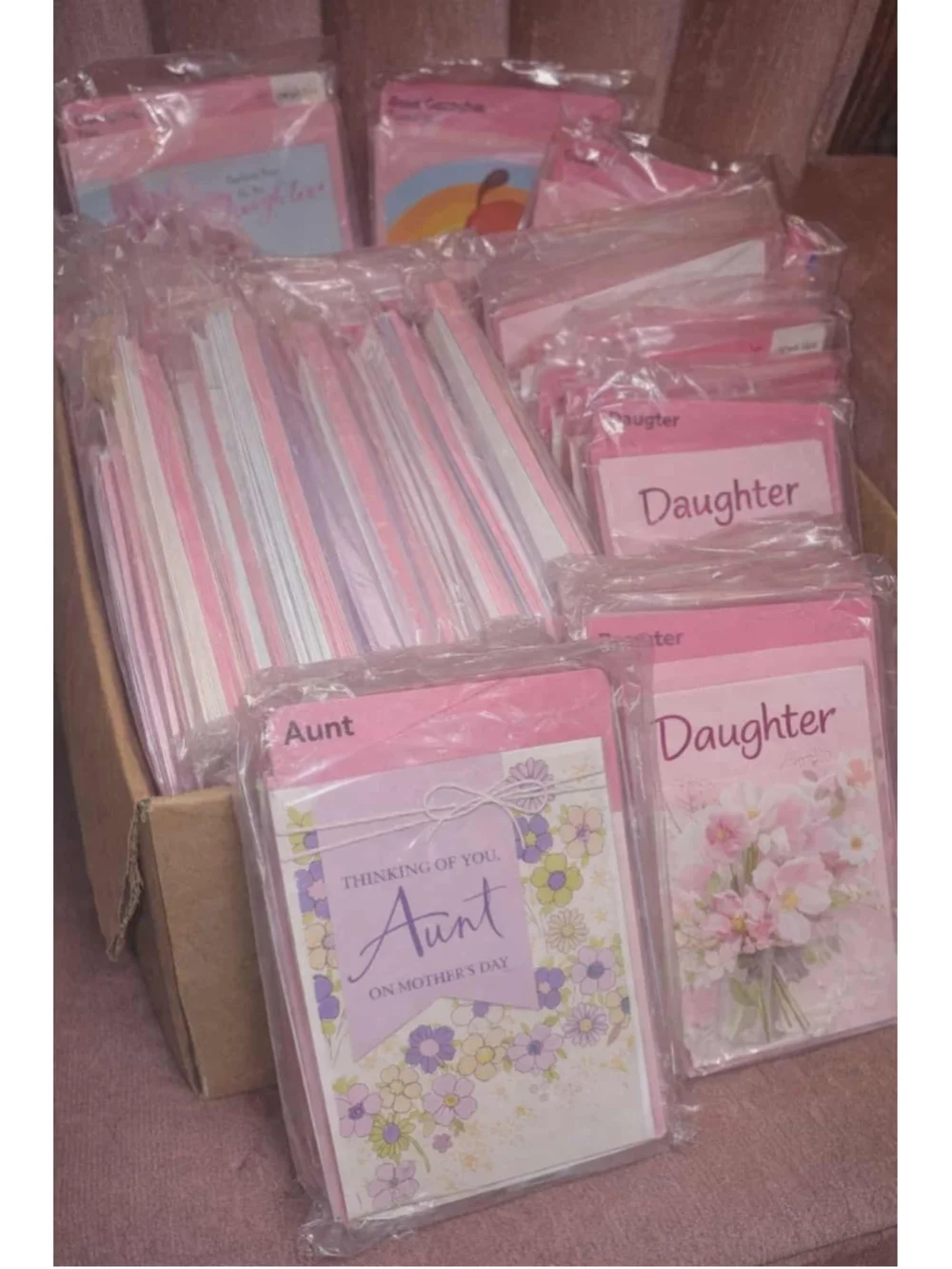 Hallmark 440 Mother's Day Greeting Cards Bulk Floral Family Pack With Envelopes